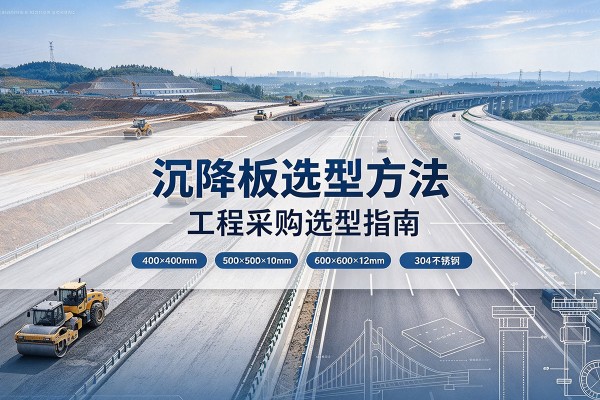 蒲县沉降板选择方法