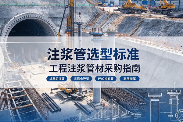 蒲县注浆管选型标准