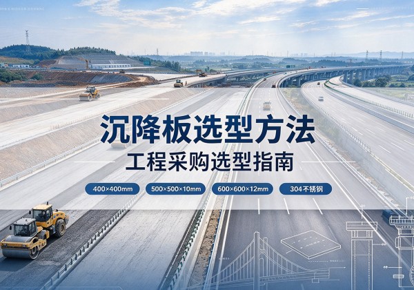 蒲县沉降板选择方法